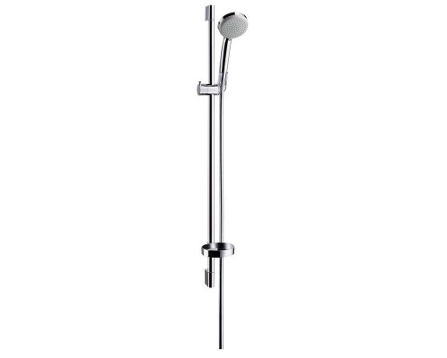 Душевой гарнитур HansGrohe HG Croma 100 Vario со штангой 90 см и мыльницей хром