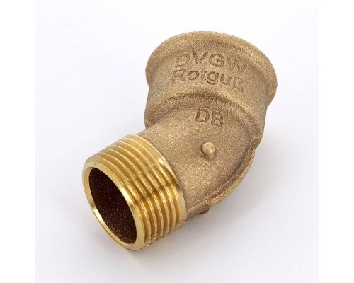 Угол НВ 45 град. бронза VIEGA 1"