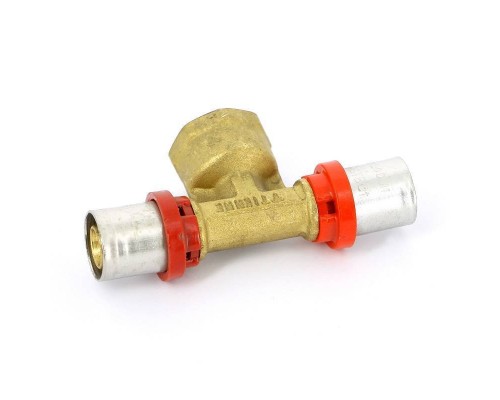 Тройник пресс-В COMPACT TIEMME 16x1/2"x16