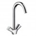 Кухонный смеситель HansGrohe HG Logis с двумя рукоятками хром