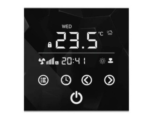 Электронный программный регулятор Varmann Vartronic с сенсорным дисплеемчерный 703201 (24В)