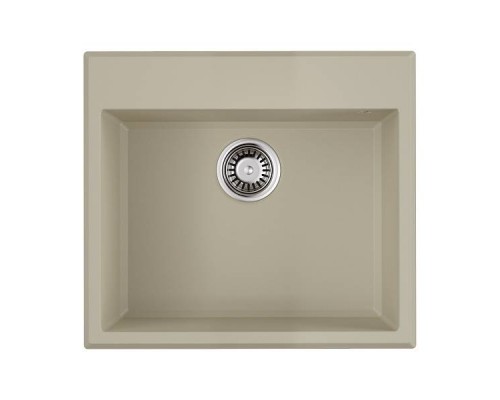 Omoikiri Tedori 57-BE Кухонная мойка Tetogranit 57x51 см, цвет: ваниль 4993981
