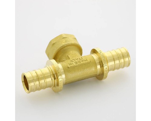 Тройник Uni-Fitt аксиальный -В 25 х 3/4" х 25