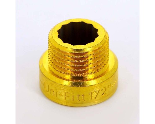 Удлинитель НВ UNI-FITT 1/2"х10мм латунь