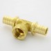 Тройник Uni-Fitt аксиальный -В 25 х 3/4" х 25