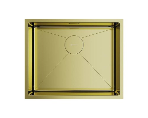 Omoikiri Taki 54-U/IF-LG Кухонная мойка нерж. сталь 54x44 см, цвет: светлое золото 4973093