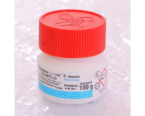 Флюс-паста с добавлением мягкого припоя Cu-Rofix®3-Spezial FELDER 100г