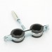 Хомут для труб Walraven 3/4" (25-29) двойной с резиновым уплотнителем, шпилька+дюбель Cobra, BIS