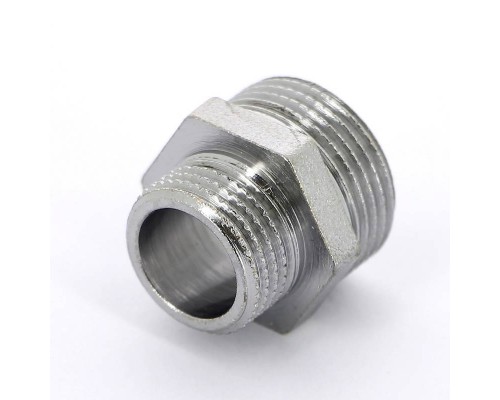 Ниппель НН никелированный TIEMME 3/4"x1/2"