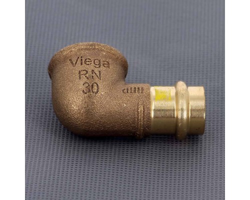 Угол пресс-В бронза Profipress G VIEGA 18х3/4"