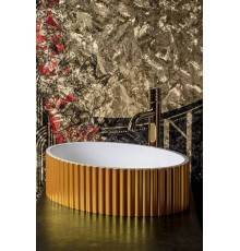 Boheme Monaco Раковина мебельная овальная 50х35х14h см, цвет: gold 878-G