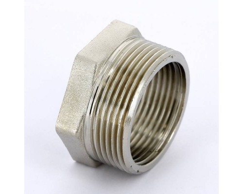 Футорка НВ никелированная UNI-FITT 1"1/4x1"1/2 Футорка НВ никелированная UNI-FITT 1"1/4x1"1/2