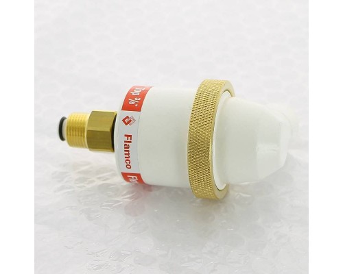 Воздухоотводчик автоматический Flamco поплавковый Flexvent Top float vent 3/8" белый