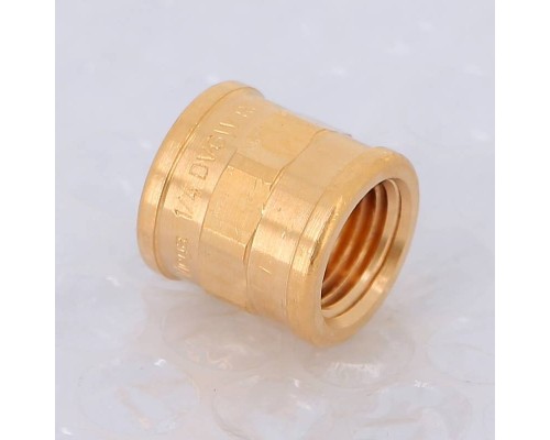 Муфта ВВ бронза Viega 1/4" Муфта ВВ бронза Viega 1/4"