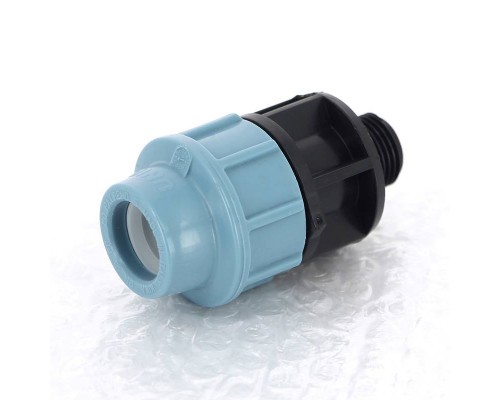 Муфта обжим-Н для труб ПНД UNIDELTA 20x1/2" Муфта обжим-Н для труб ПНД UNIDELTA 20x1/2"