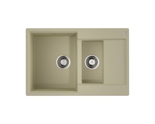 Omoikiri Daisen 78-2-BE Кухонная мойка Artgranit 78x51 см, цвет: ваниль 4993328