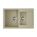 Omoikiri Daisen 78-2-BE Кухонная мойка Artgranit 78x51 см, цвет: ваниль 4993328