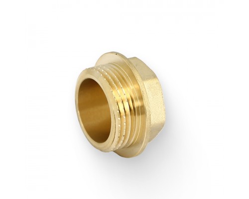 Заглушка Н 1/2 со шляпкой под плоскую прокладку