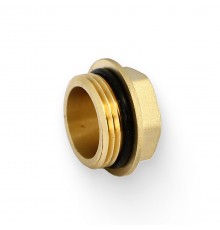 Заглушка Н 1/2 со шляпкой с O-RING