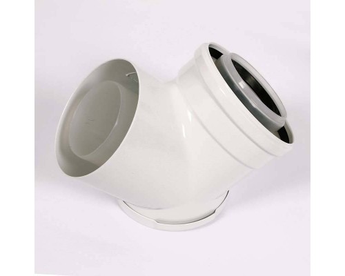 Гор. коакс. труба с защ. от ветра AZB 600/3