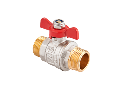 Кран шаровой, Premium, 3/4, НН, PN 40, ручка-бабочка Кран шаровой, Premium, 3/4, НН, PN 40, ручка-бабочка