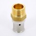 Муфта пресс-Н UNI-FITT 20х3/4"