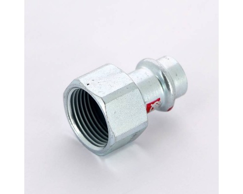 Муфта пресс-В оцинкованная сталь Prestabo VIEGA 15 x 1" с SC-Contur Муфта пресс-В оцинкованная сталь Prestabo VIEGA 15 x 1" с SC-Contur