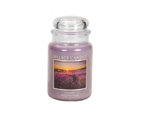 Декоративная свеча Village Candle Лаванда (602 грамма)