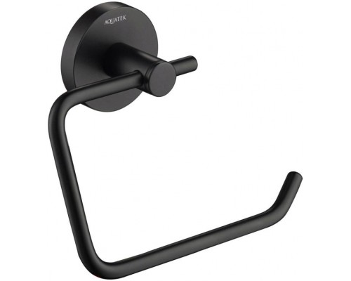 AQ4118MB ЕВРОПА бумагодержатель квадратный, матовый черный AQ4118MB