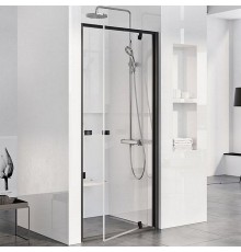 PDOP1-90 черный + транспарент, Pivot душевая дверь одноэлементная 03G70300Z1