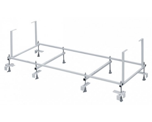 24F177000 MADEIRA монтажный комплект 180х80 (каркас, комплект креплений к стене, система слив перелив полуавтомат) 24F177000