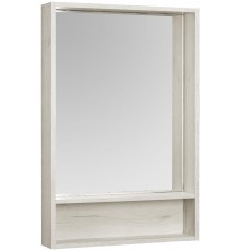 1A237602FA860 Зеркало-Шкаф Флай 60 Дуб Крафт бел 1A237602FA860