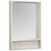 1A237602FA860 Зеркало-Шкаф Флай 60 Дуб Крафт бел 1A237602FA860