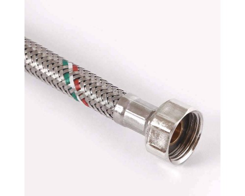 Гибкая подводка для воды UNI-FITT НВ 1/2" 200 см оплетка из нержавеющей стали Гибкая подводка для воды UNI-FITT НВ 1/2" 200 см оплетка из нержавеющей стали