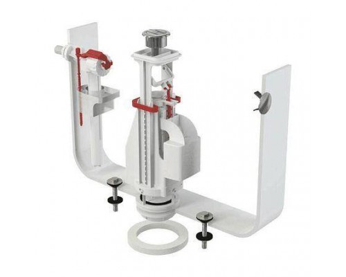 Арматура д/бачка набор 2реж Alca SA08AS 1/2" CHROM