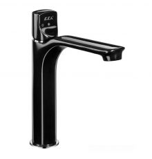 104508983EX MYRA смеситель для раковины 185, черный хром 104508983EX