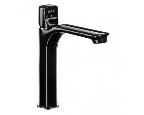 104508983EX MYRA смеситель для раковины 185, черный хром 104508983EX