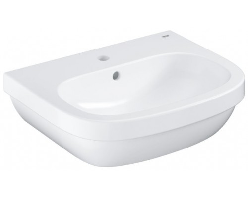 39336000 Euro Ceramic 55 см Раковина, альпин-белый (14 шт пал - 126332) 39336000