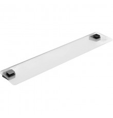 Полка стеклянная, 64 см TD 500.20 черный X07P567