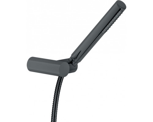 AD146/26FLP душевой набор, глянцевый черный AD146/26FLP