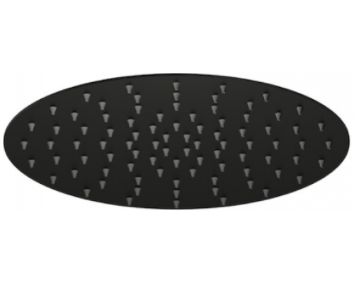 AD139/121BM верхний душ 25 см, матовый черный AD139/121BM