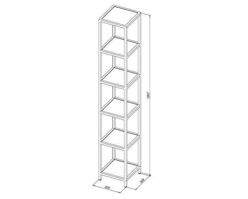 Allen Brau Liberty Стеллаж 30 см, цвет: медь 1.33005.60 Allen Brau Liberty Стеллаж 30 см, цвет: медь 1.33005.60