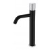 Boheme Stick Смеситель для раковины низкий, цвет: Black Touch Chrome 121-BCR.2