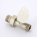 Вентиль НН для радиаторов с разъемным соединением TIEMME 1/2"x1/2"EK