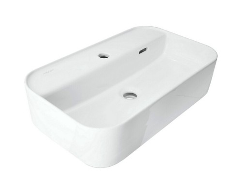 INFINITY SHELF Умывальник накладной 60 см ВКС Белый S1 (WB.CT/Infinity/60-C.Shelf/WHT.G/S1) WB.CT/Infinity/60-C.Shelf/WHT.