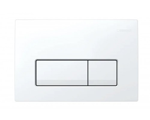 115.119.11.1 Смывная клавиша Geberit Delta50, для двойного смыва: Альпийский белый 115.119.11.1