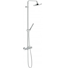 LV00030/30CR LIVE термостатическая душевая система, верхний душ 20 см LV00030/30CR
