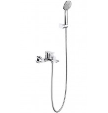 AQ1449CR ЛИРА смеситель для ванны с душевым набором 3jet AQ1449CR