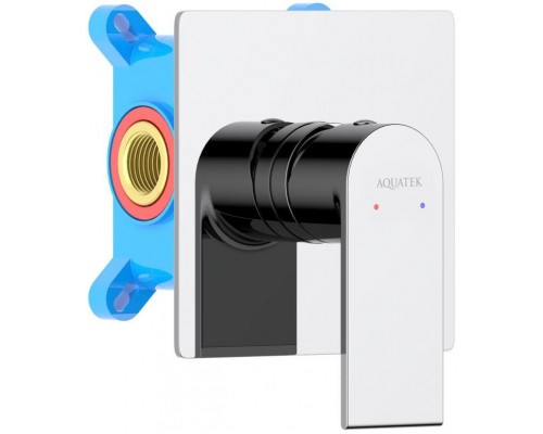 AQ1466CR ЛИРА смеситель для душа 1 режим (внешняя и скрытая часть) AQ1466CR