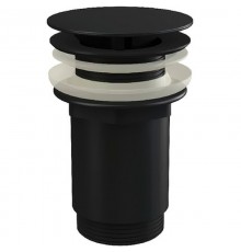 Слив для умывальника без перелива ЧЕРНЫЙ X01762